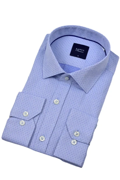 Erkek Klasik Armürlü  Uzun Kol Gömlek 3683 BGL-ST04393 ürün görseli