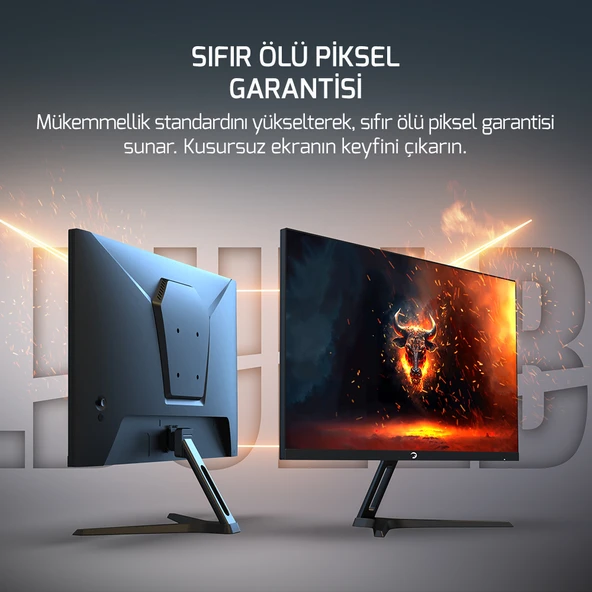 GamePower Bull T20 180Hz 0.5ms Fast IPS  FHD Gaming Monitör (Sıfır Ölü Piksel Garantili) - 8