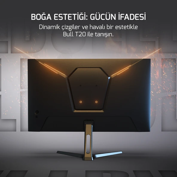 GamePower Bull T20 180Hz 0.5ms Fast IPS  FHD Gaming Monitör (Sıfır Ölü Piksel Garantili) - 7