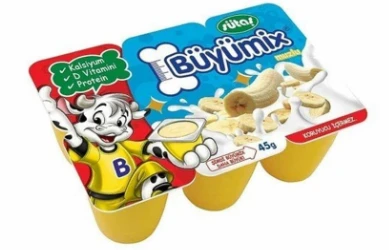 Sütaş Muzlu Büyümix 6'lı 40 gr