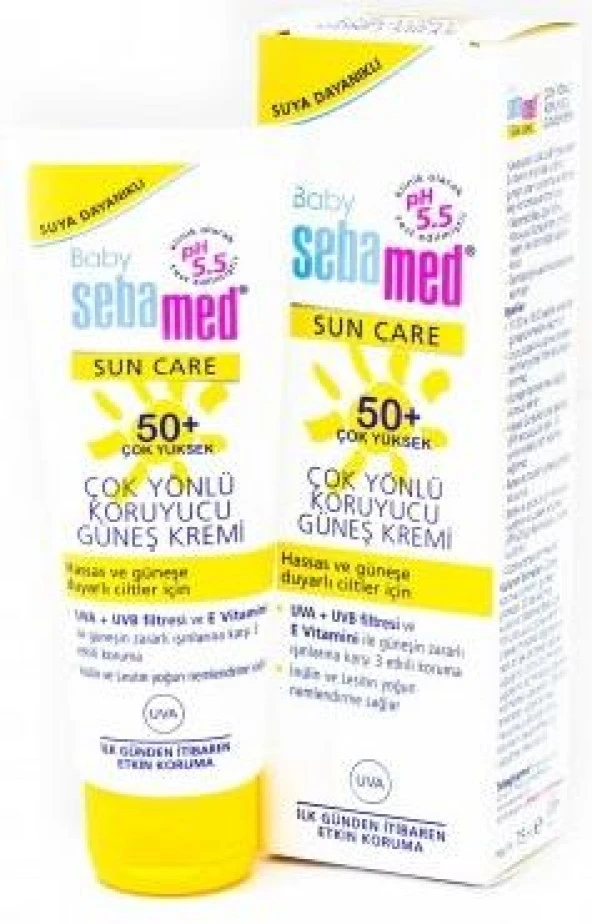 Sebamed Bebek Güneş Kremi Spf50 75 ml