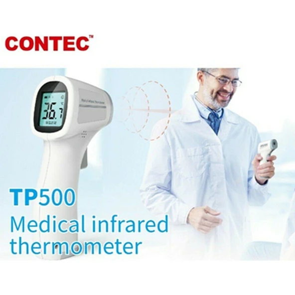 Contec Tp500 Kızılötesi Temassız Alından Ateş Ölçer - 2