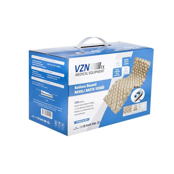 B01+TKS05 Baklava Tipi Havalı Yatak - Resim 3