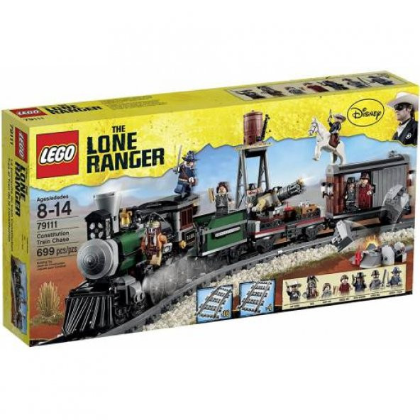 Lego The Lone Ranger Constitution Train Chase (79111)