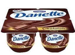 Danone 4x70 gr Danette Çikolatalı Puding
