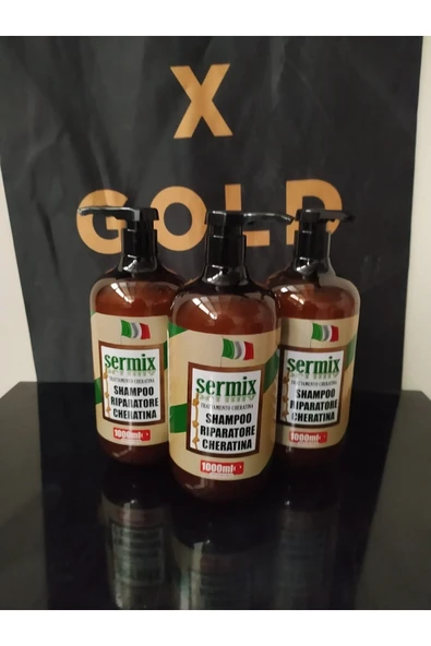 SERMİX Keratin Özlü Saç Bakım Şampuanı