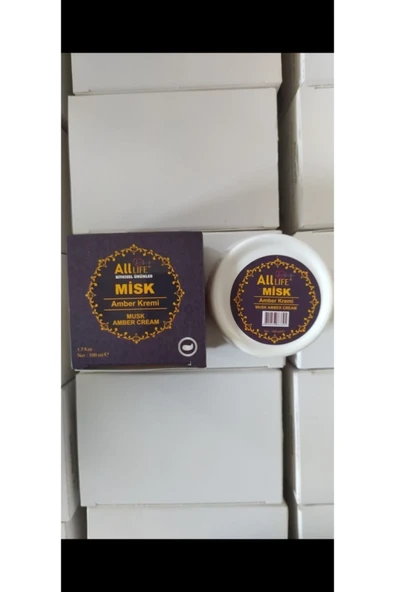 All Bitkisel Misk Amber Kremi 100ml