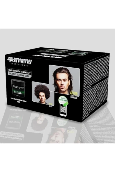 Gummy Saç Düzleştirme Seti Saç Düzleştirici Set - 4
