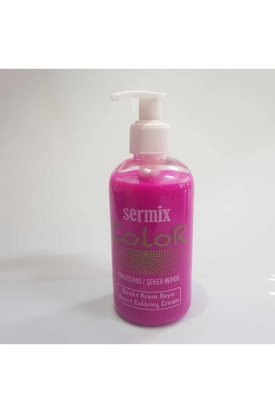 SERMİX Şeker Pembe Su Bazlı Saç Boyası Balyaj Boya