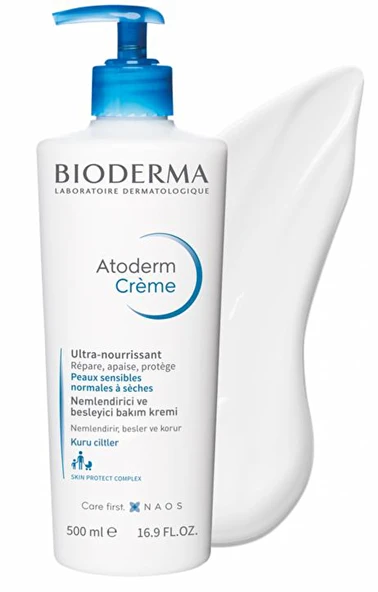 Bioderma Atoderm Besleyici - Nemlendirici Kuru Cilt için  Vücut Kremi 500 ml