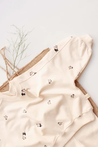 Penguen Bebek Alt Üst Takım - Resim 2