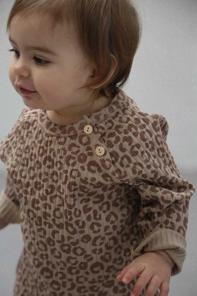 Leopar Desenli Alt Üst Takım - 7