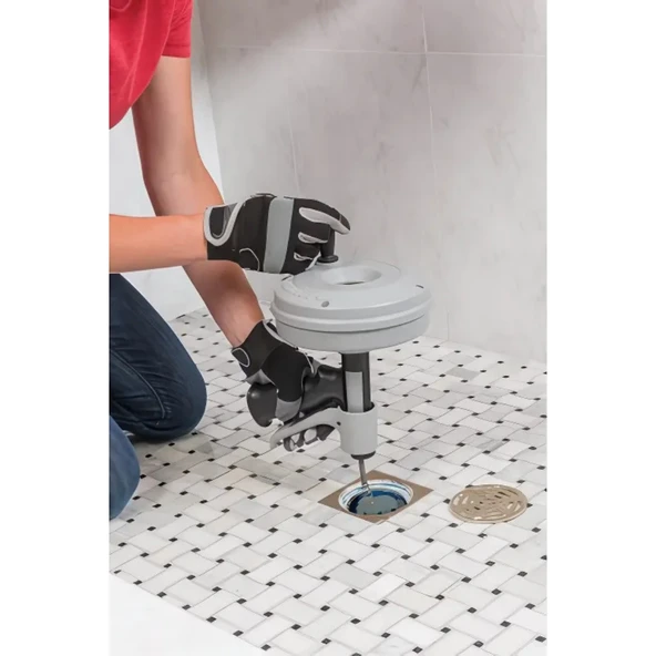Rıdgıd 57038 Kwik-Spin El Tipi Kanal Açma Temizleme - 4