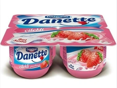 Danone Danette Adet Çilek 70 gr 4'lü