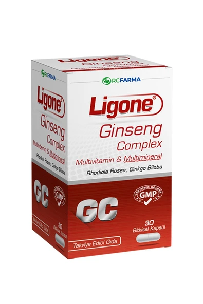 Ligone Ginseng Q-10 Zerdeçal Multimineral 30 Kapsül