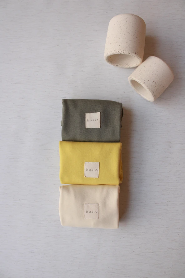 3lü Basic Kısa Kollu Çıt Çıtlı Body Zıbın Model 8 - 9