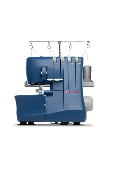 SİNGER SINGER S0235 Overlok Makinesi Making The Cut2-3-4 Iplik Kullanabilme, 1300 Devir - 7