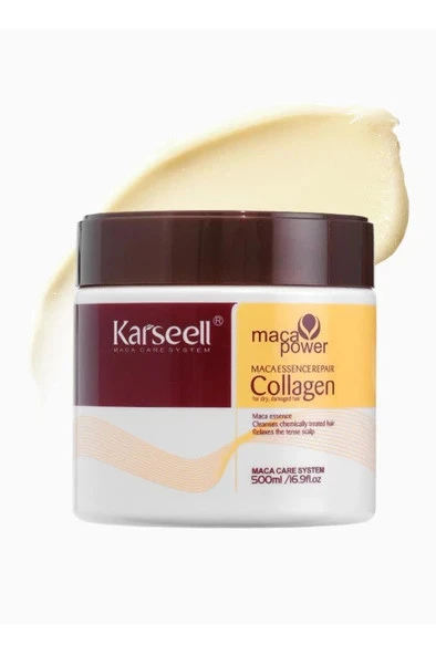 Karseell Collagen Maca Özü Onarıcı Saç Maskesi 500 ml