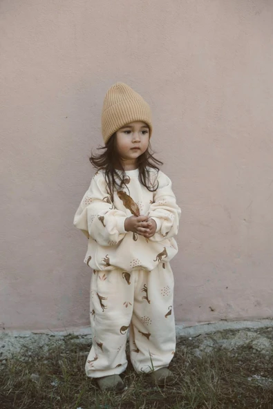 Leopar Baskılı Eşofman Takımı - Resim 8