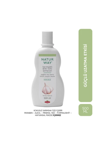 Otacı Naturway Sarımsaklı Şampuan 500 ml