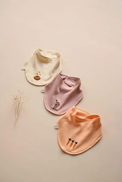 3lü Nakışlı Fular Önlük Model 4 - 7