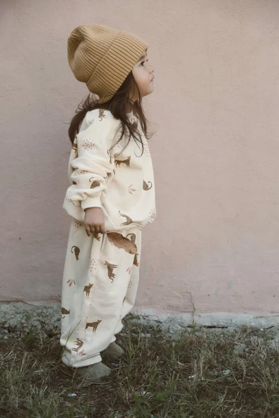 Leopar Baskılı Eşofman Takımı - Resim 7