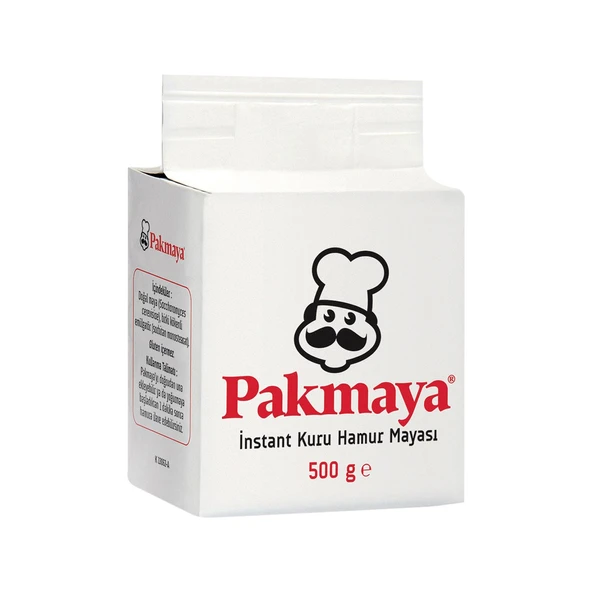 Pakmaya Instant Kuru Hamur Mayası 500 gr x 9 Adet - 3