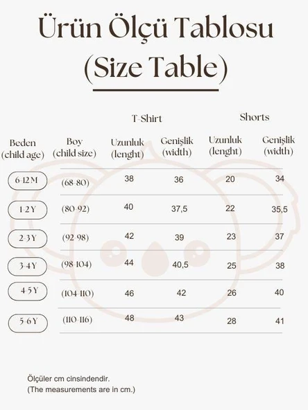 Kiraz Baskılı Şortlu Takım - 4