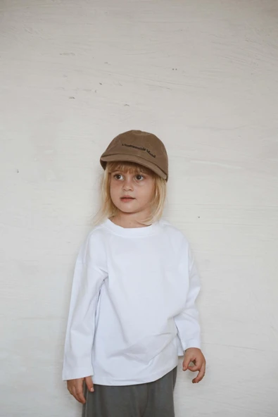 Beyaz Basic Uzun Kollu T-shirt - 3