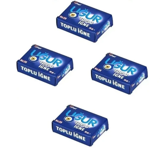 Uğur Toplu İğne 20Gr - 4 kutu
