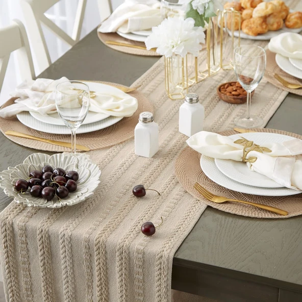 Neula | %100 Pamuk Örme Runner - 4