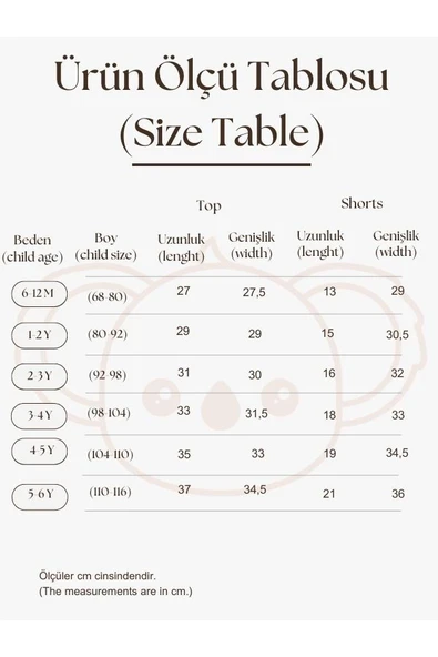 Sütlü Kahve Askılı Şortlu Takım - Resim 4