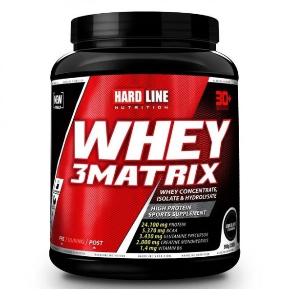 Hardline Protein Tozu Whey 3 Matrix 908 Gr (AROMA SEÇENEKLİ) - 2