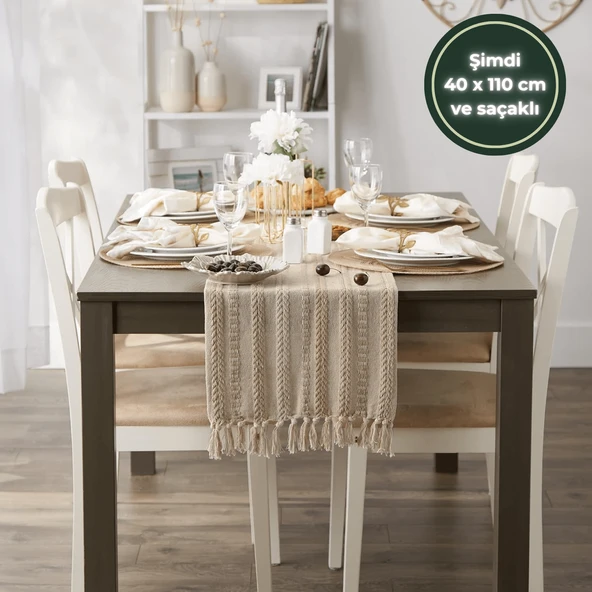 Neula | %100 Pamuk Örme Runner - 6