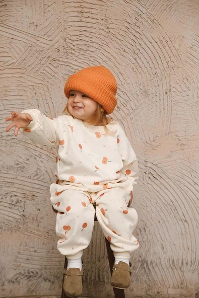 Elma Baskılı Eşofman Takımı - Resim 4