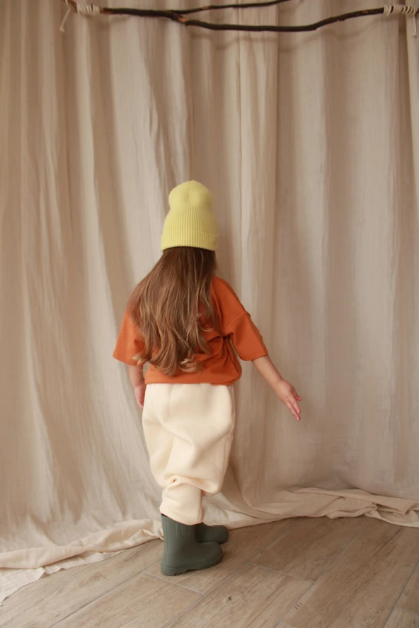 Ahtapot Nakışlı Oversize T-shirt - 3