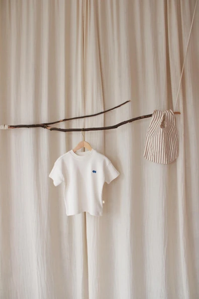 Balık Nakışlı Oversize T-shirt - 7