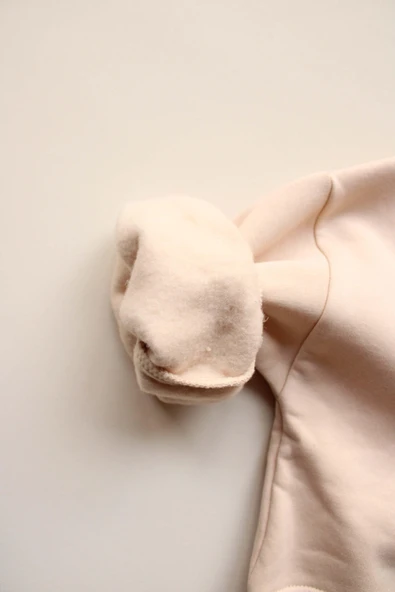 Balıkçı Yaka Oversize Polarlı Sweatshirt 1-5 Yaş - 5