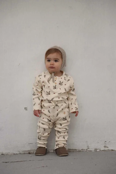 Palamut Unisex Cepli Omuz Patlı Alt Üst Takım