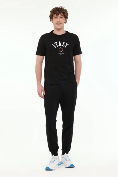 Lumberjack MB CT107 JOGGER 5FX 101939498 Erkek Eşofman Altı Siyah S-XXL - 3