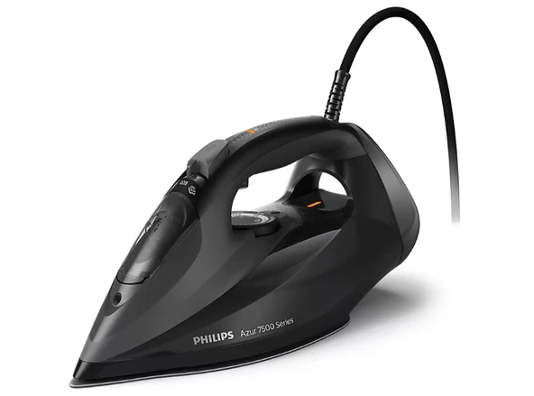 Philips Azur DST7511/80 7500 Serisi Siyah 3200 W Buharlı Ütü