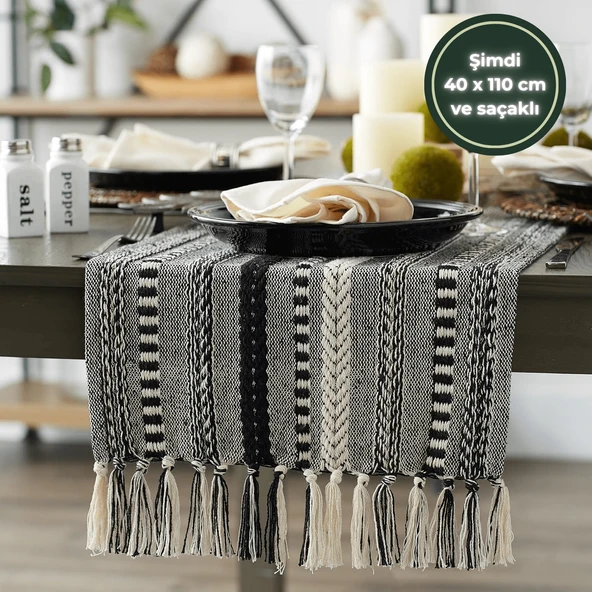 Neula | %100 Pamuk Örme Runner - 7