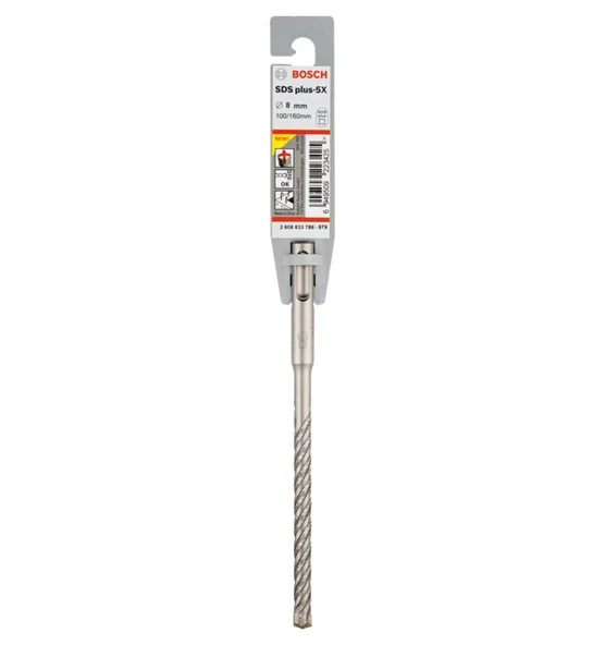 BOSCH SDS-Plus-5X K-Delici Ucu 8*160 mm 1li