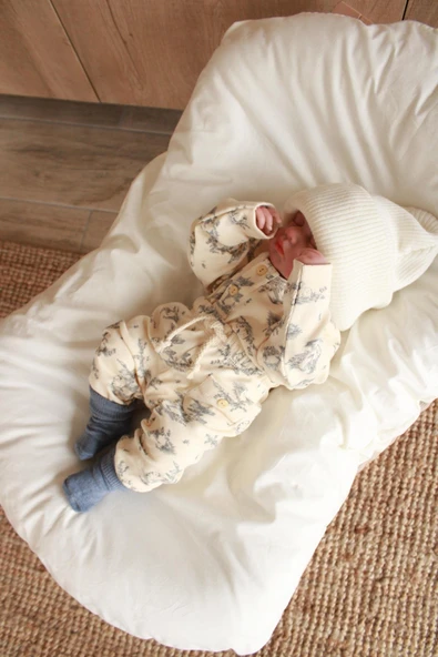 Tavşan Unisex Cepli Omuz Patlı Alt Üst Takım - 6
