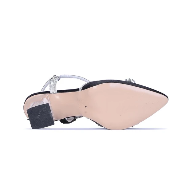 Ayakcenter By1 Ayışığı Saten 7Cm Kadın Topuklu Ayakkabı - 3