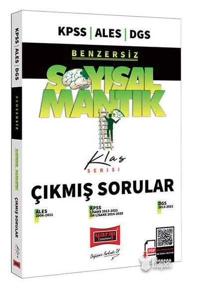 ALES KPSS DGS Benzersiz Sayısal Mantık Çıkmış Sorular Yargı Yayınları