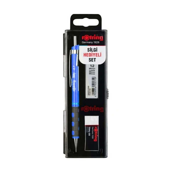 Rotring Tikky Rd 0.7+min Silgi Hediyeli Menekşe Mavi
