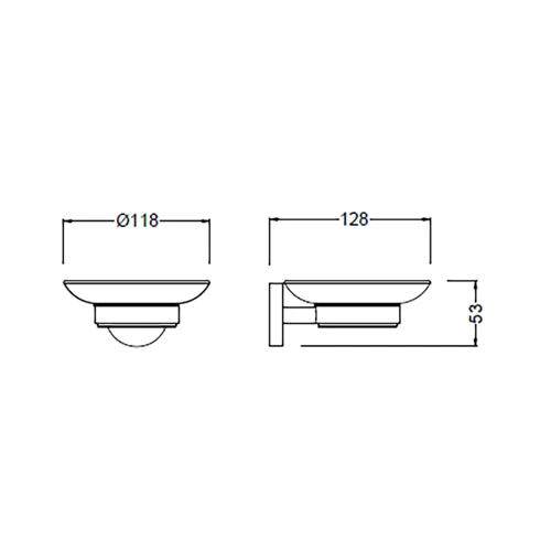 Bocchi Piave Sabunluk Krom 3015-0002 - 2