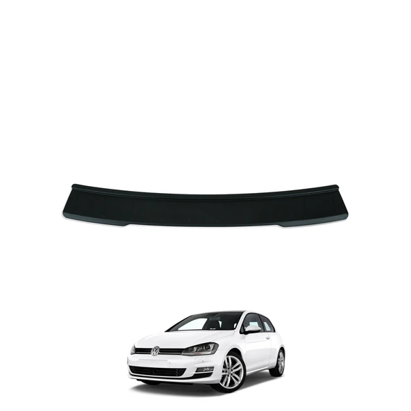 Ehiltek  VW Golf Arka Tampon Eşiği - Piano Siyah|HB 2013-2020 - 2