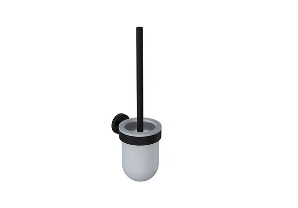 Bocchi Piave Tuvalet Fırçalık Mat Siyah 3015-0008-AB - 1